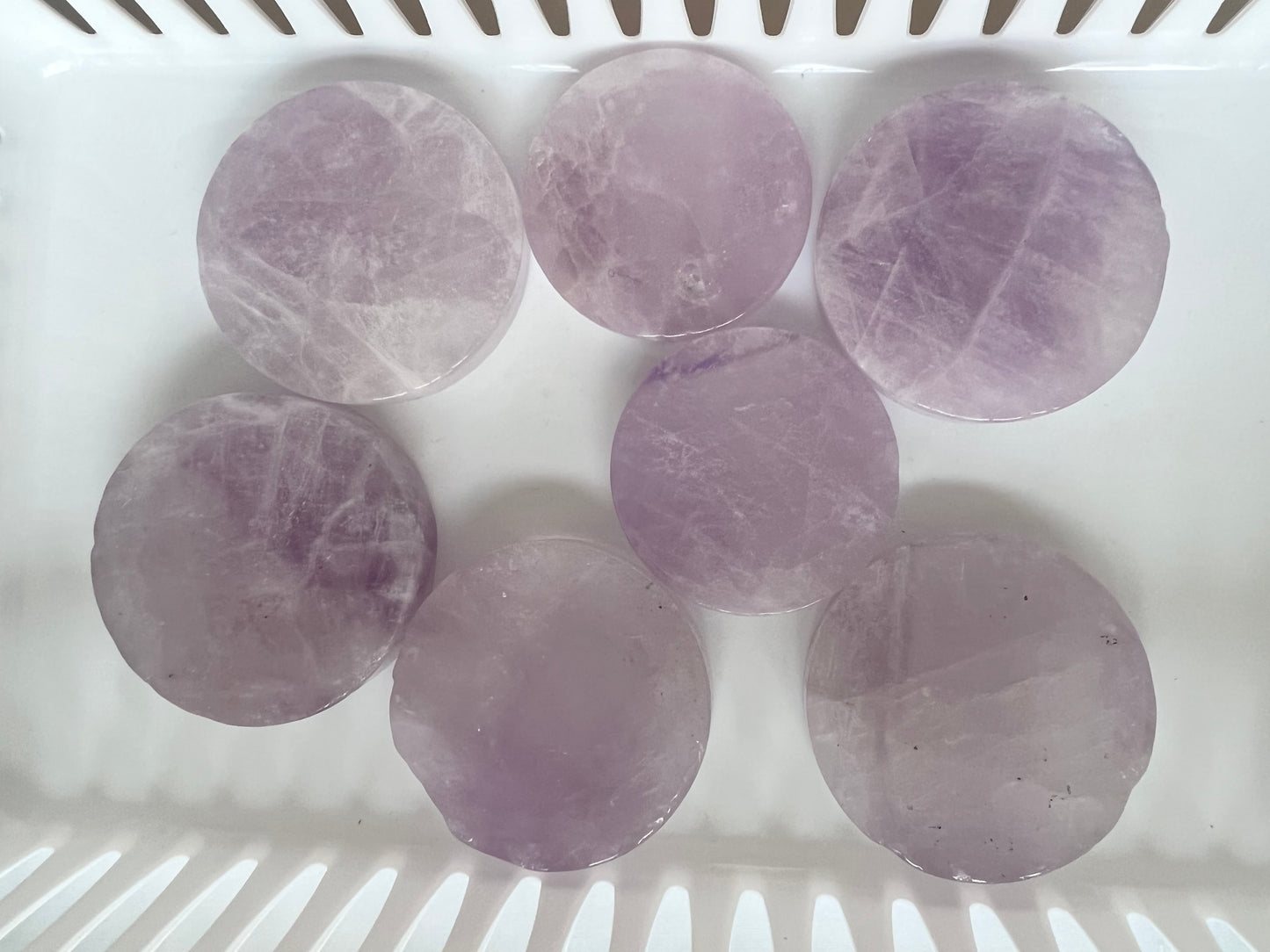 crystal statues--amethyst wafer