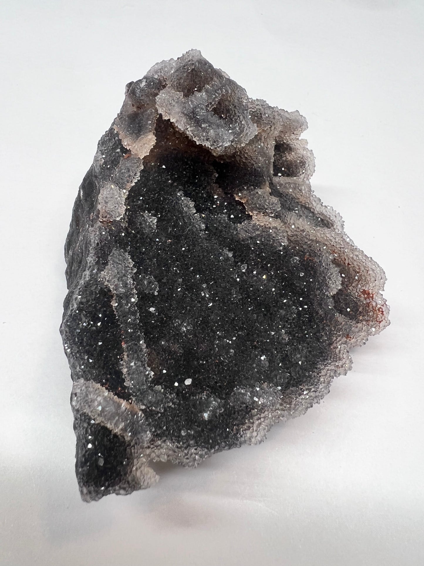 unpolished crystals- sphalerite