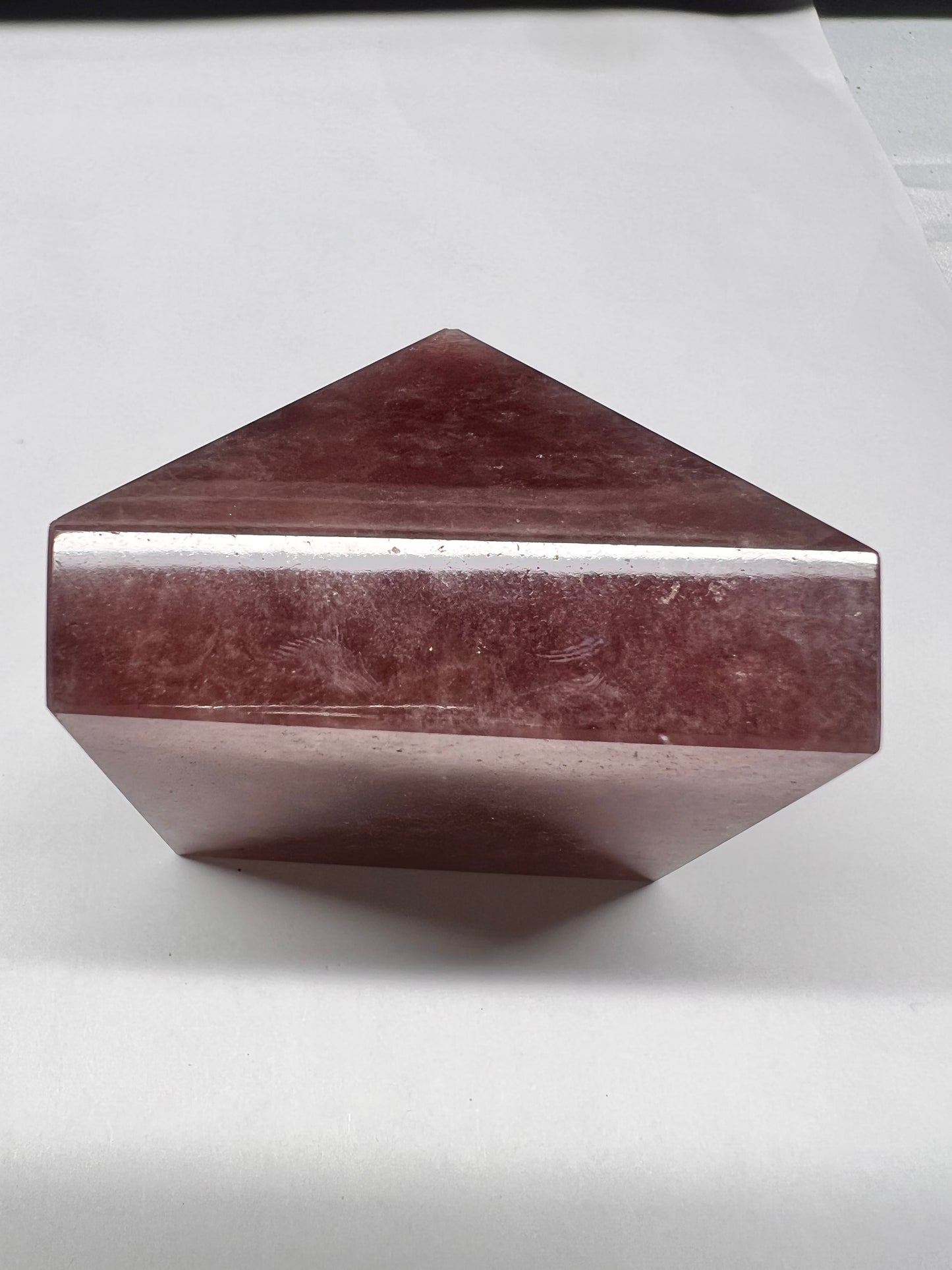 Polished crystals- starberry pyramid