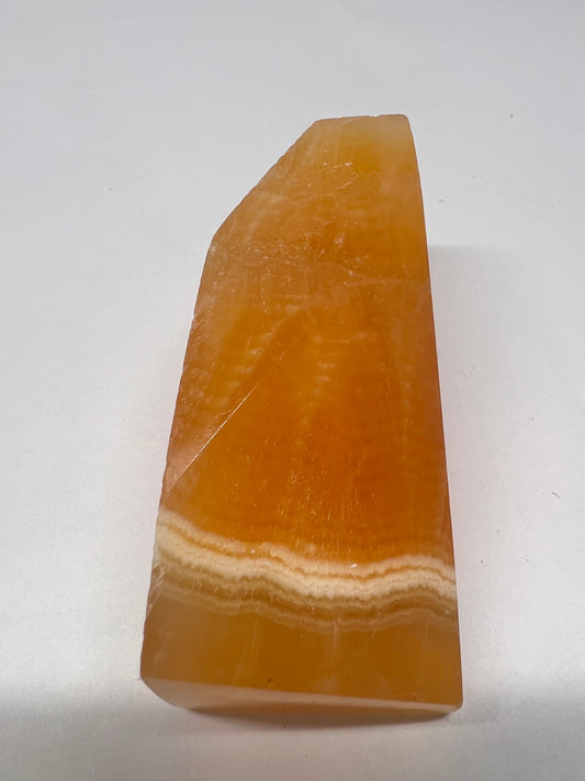 Polished-yellow calcite