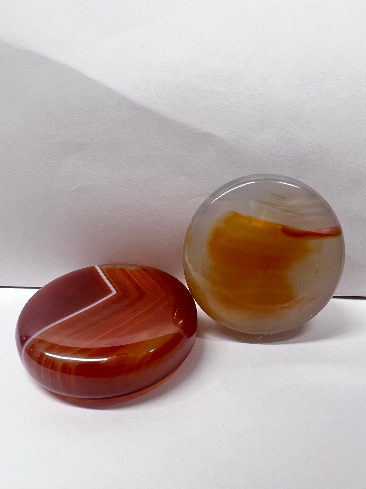 crystal statues--agate wafer