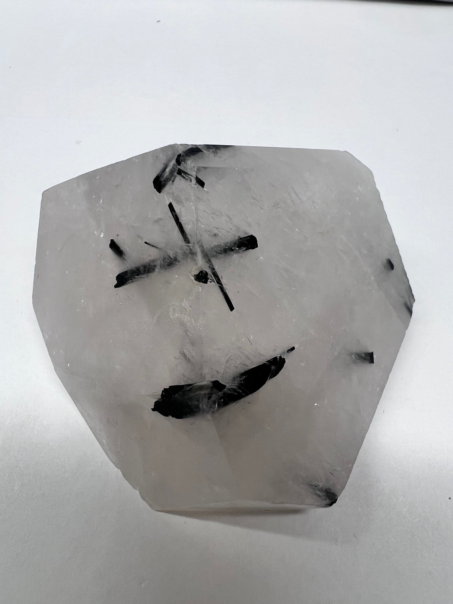 Polished crystals- black rutile