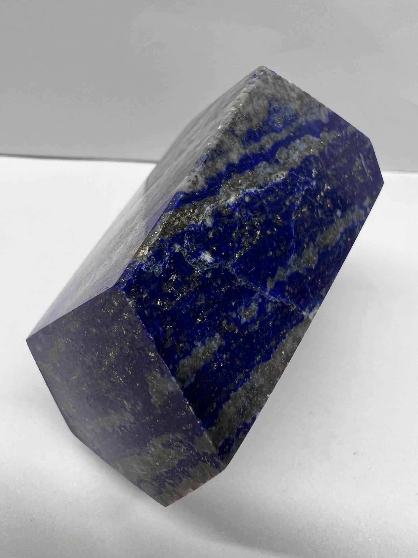 unpolished crystals- lapis